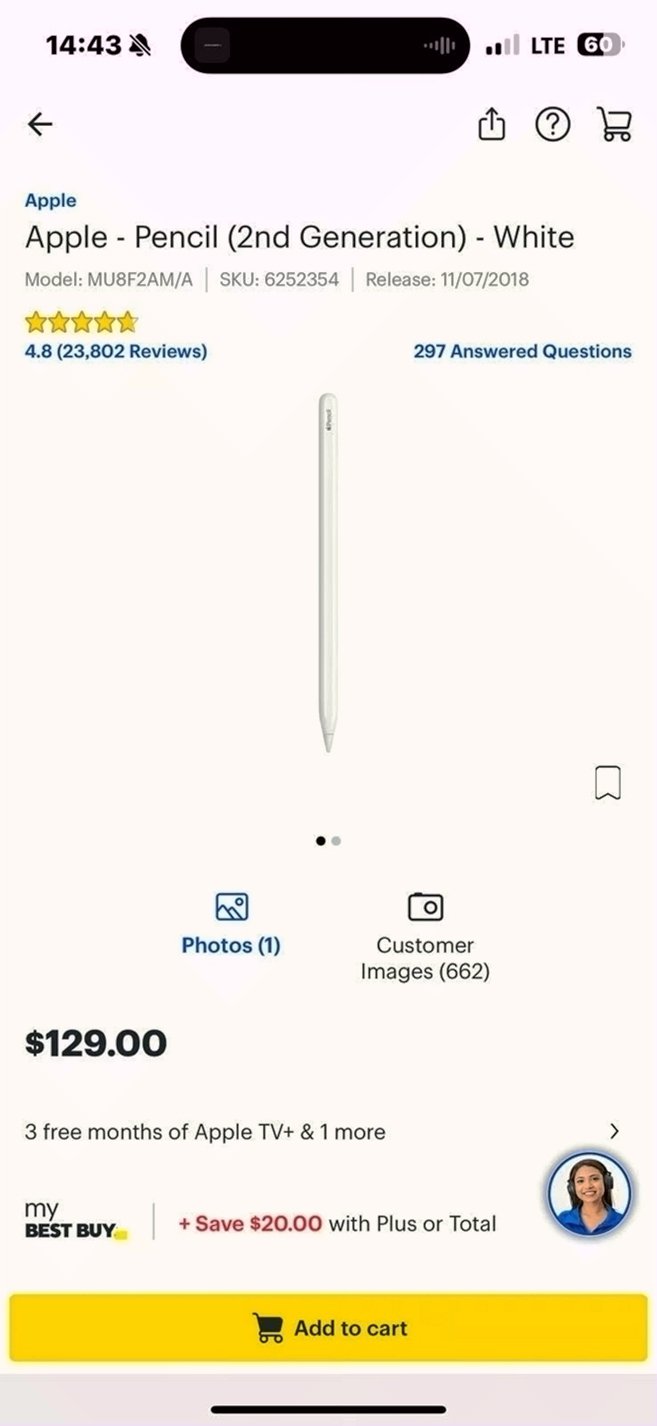 Apple iPad Air 5th Generation 256GB Space Gray Unlocked - Used image 2