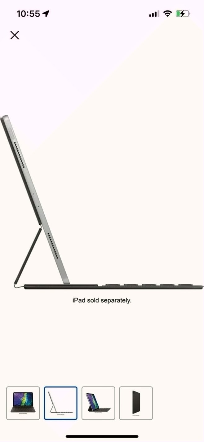 Apple iPad Air 10.9in (5th Gen) 64GB Blue Unlocked - Used image 2