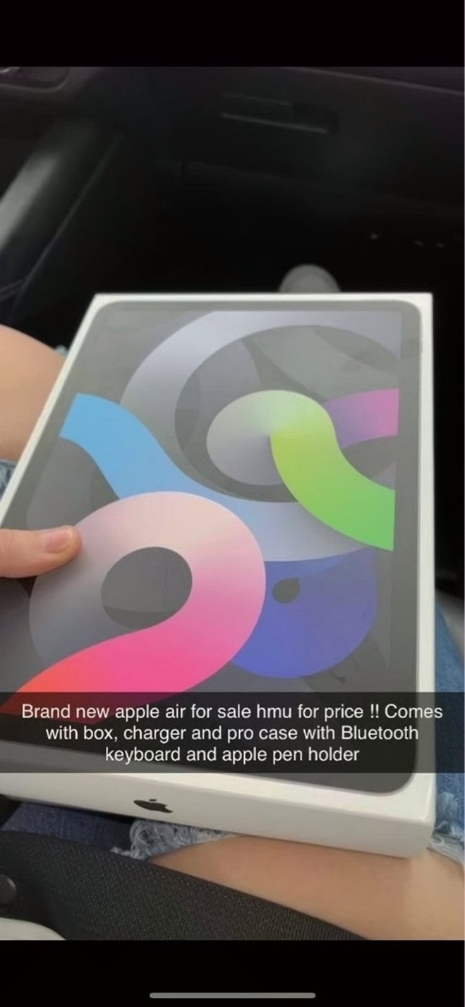 Apple iPad Air 8D51 64GB Space Gray Unlocked - Used
