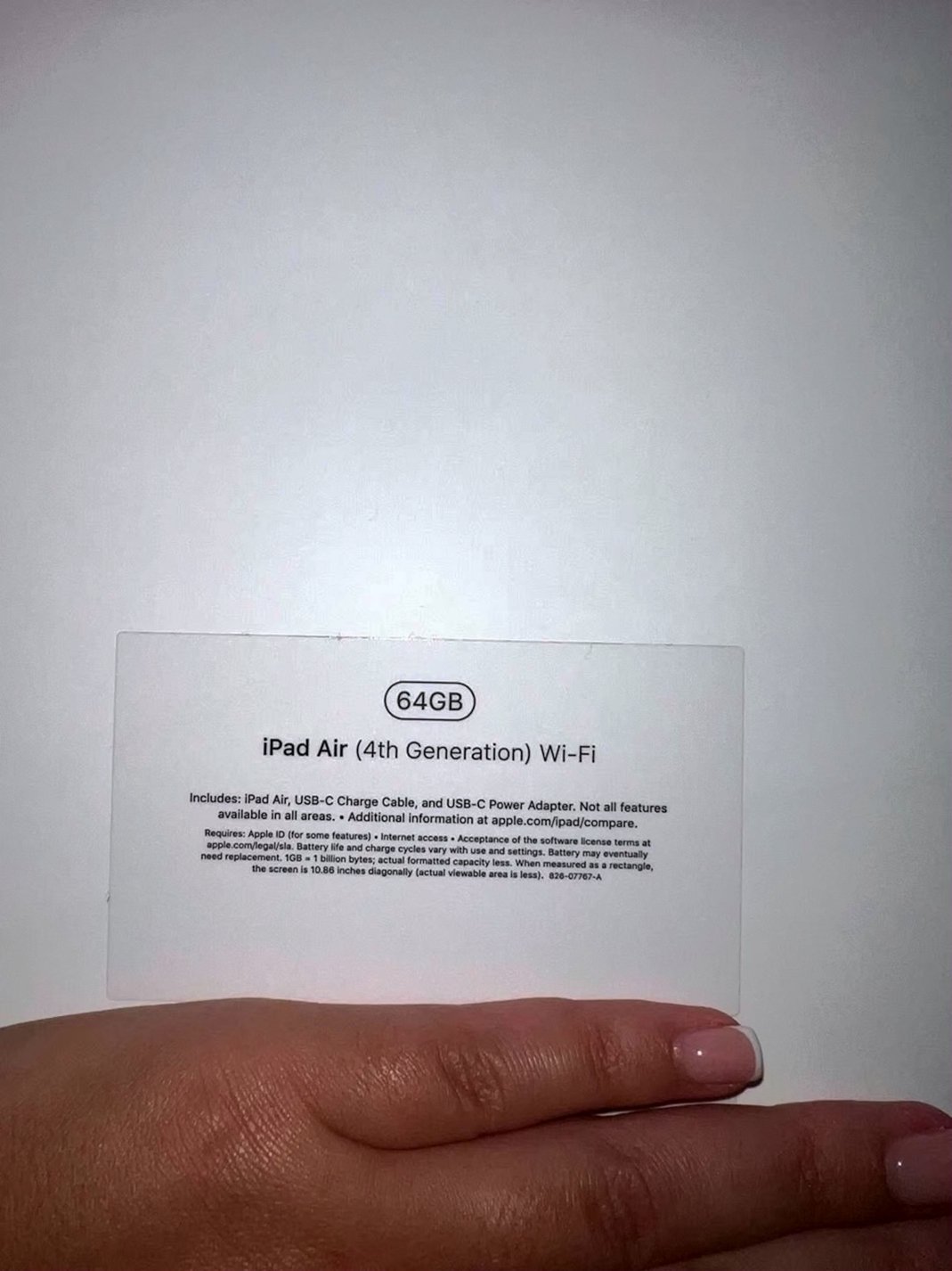 Apple iPad Air 4th Generation 64GB Silver Unlocked - Used image 3
