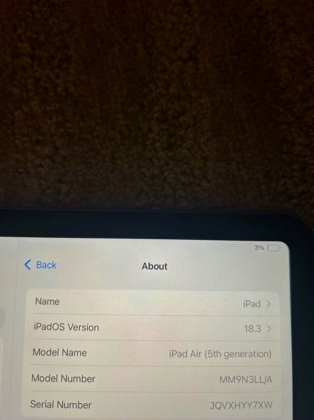 Apple iPad Air 5th Generation 1K53 64GB Space Gray Unlocked - Used image 3