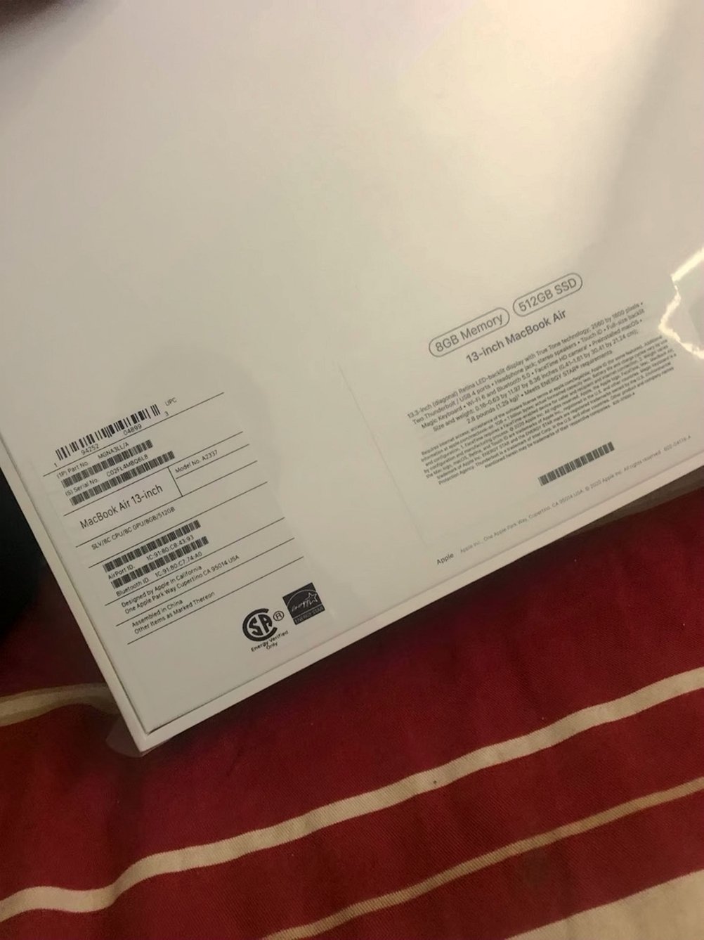 Apple iPad Air 7L82 512GB Silver Unlocked - Used image 3