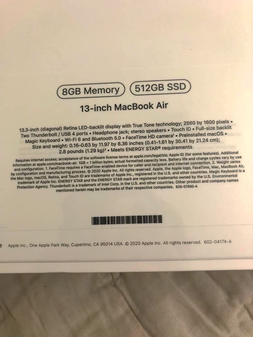 Apple iPad Air 7L82 512GB Silver Unlocked - Used image 4