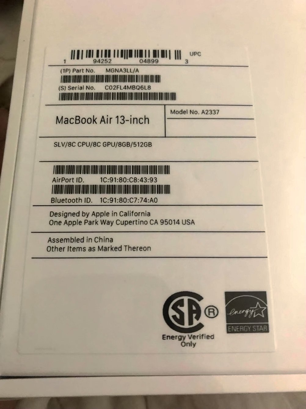 Apple iPad Air 7L82 512GB Silver Unlocked - Used image 5