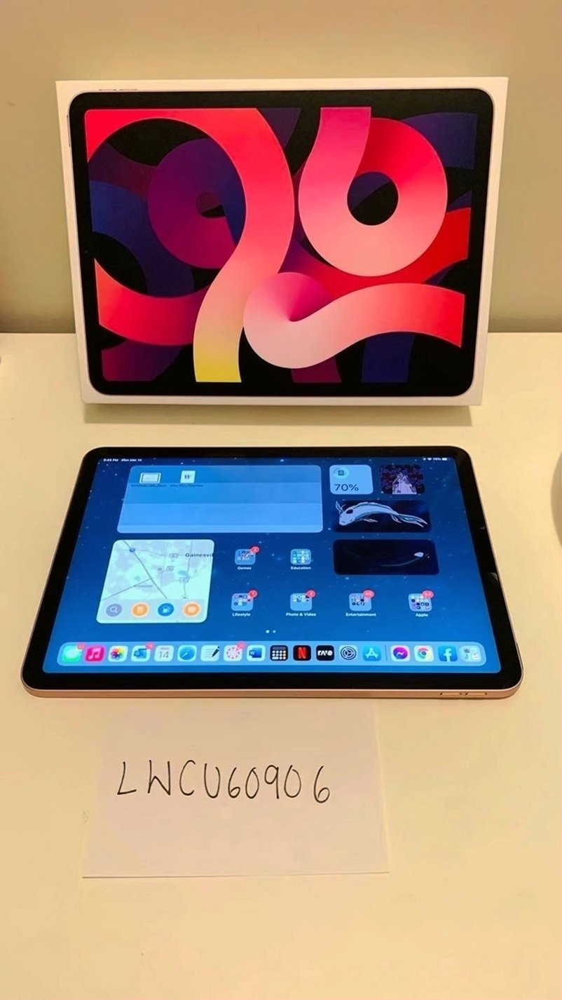 Apple iPad Air 4th Generation 64GB Rose Gold Unlocked - Used
