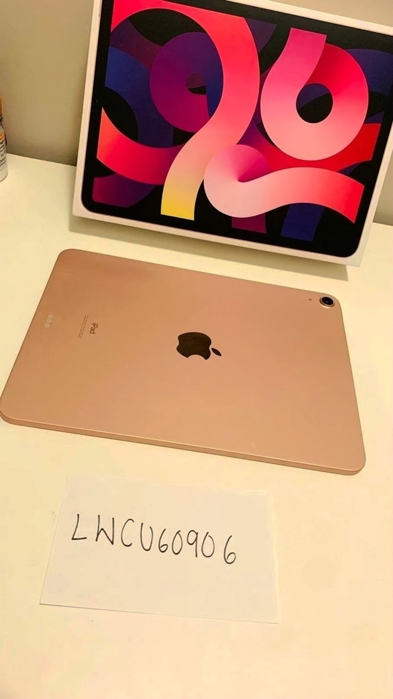 Apple iPad Air 4th Generation 64GB Rose Gold Unlocked - Used image 2