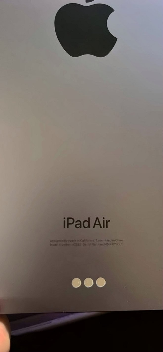 Apple iPad Air 5th Generation 256GB Purple Unlocked - Used image 3