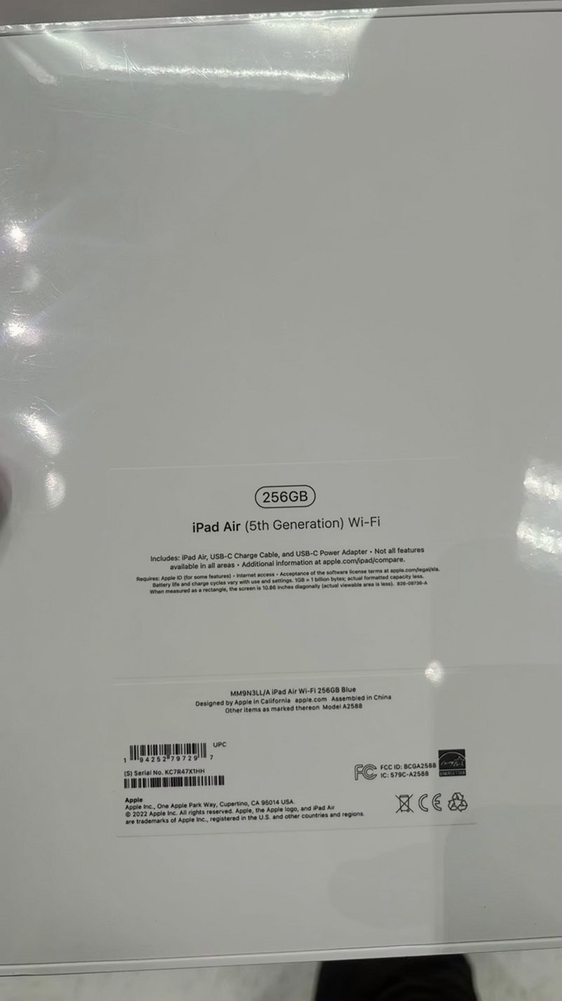Apple iPad Air 5th Generation 256GB Unlocked Used