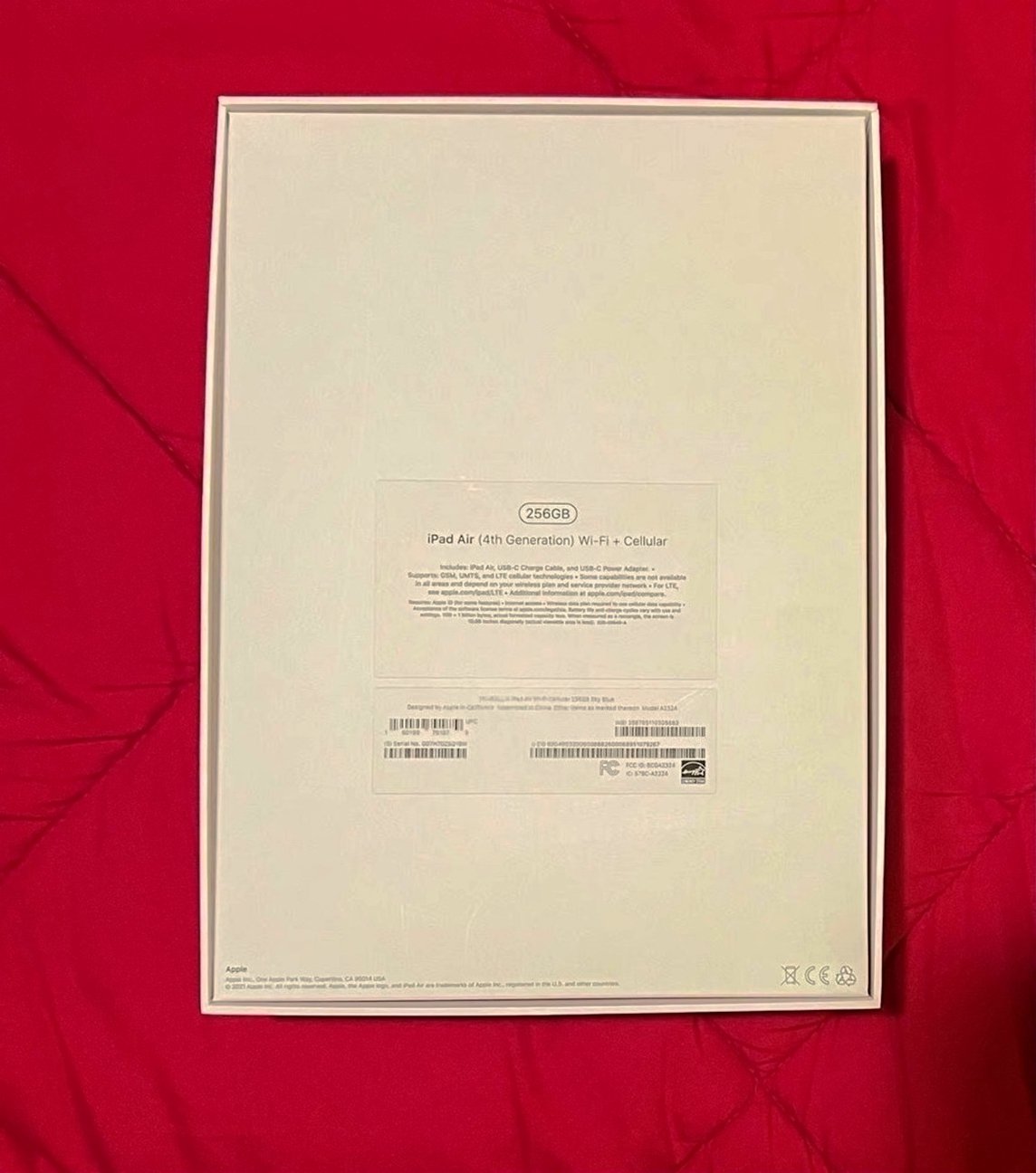 Apple iPad Air 4th Gen 256GB Sky Blue Unlocked - Used image 5