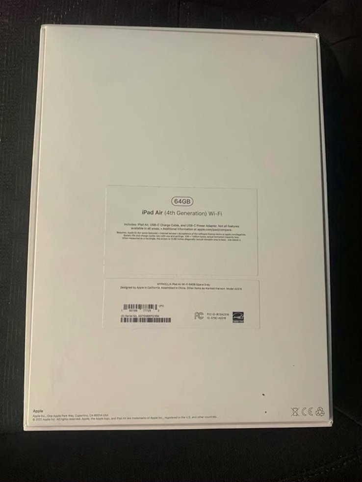 Apple iPad Air 4th Generation 64GB Space Gray Unlocked - Used image 3