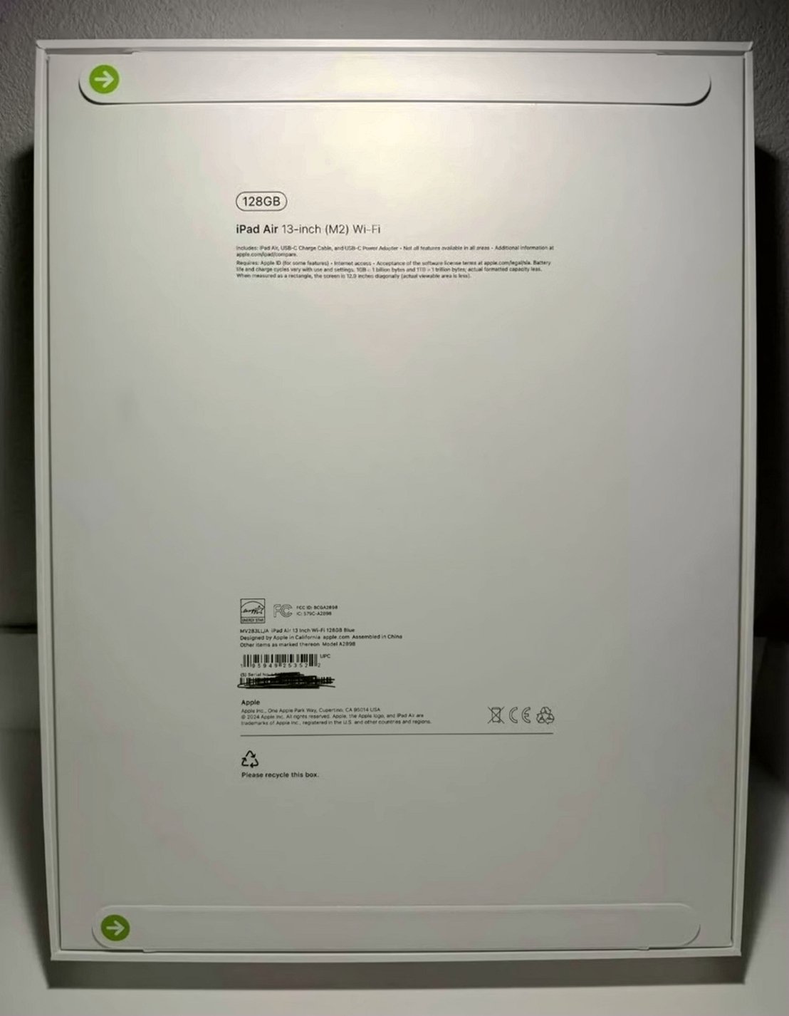 Apple iPad Air 13-inch 128GB Blue Unlocked - Used image 4