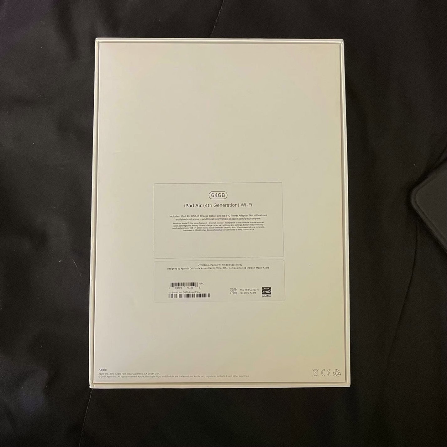 Apple iPad Air 4th Gen 64GB Space Gray Unlocked - Used image 4