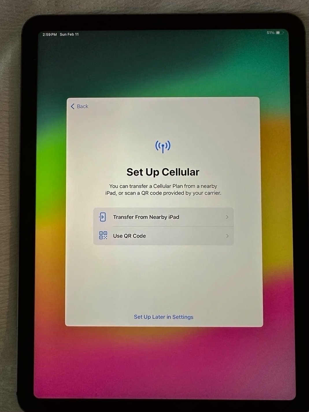 Apple iPad Air 4th Generation 64GB Space Gray Unlocked - Used image 5