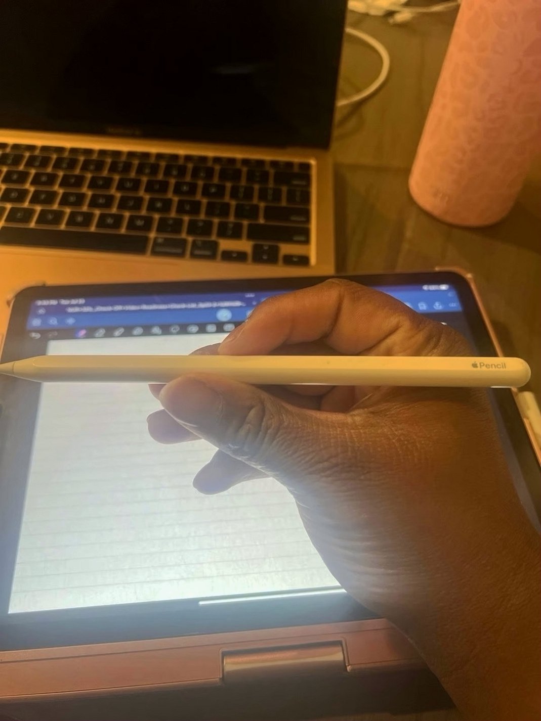 Apple iPad Air 4th Generation 64GB Pink Unlocked - Used image 3
