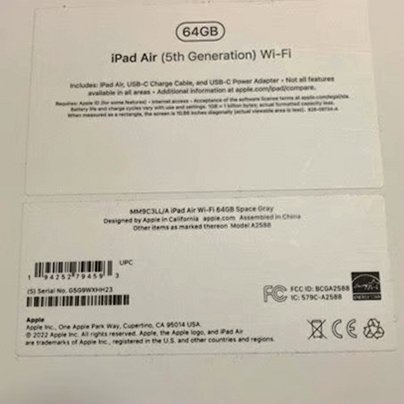 Apple iPad Air 5th Generation 64GB Space Gray Unlocked - Used image 4