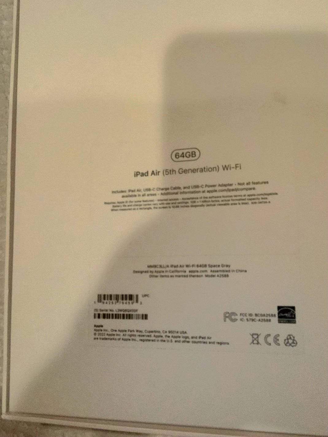 Apple iPad Air 5th Generation 64GB Unlocked - Used image 2