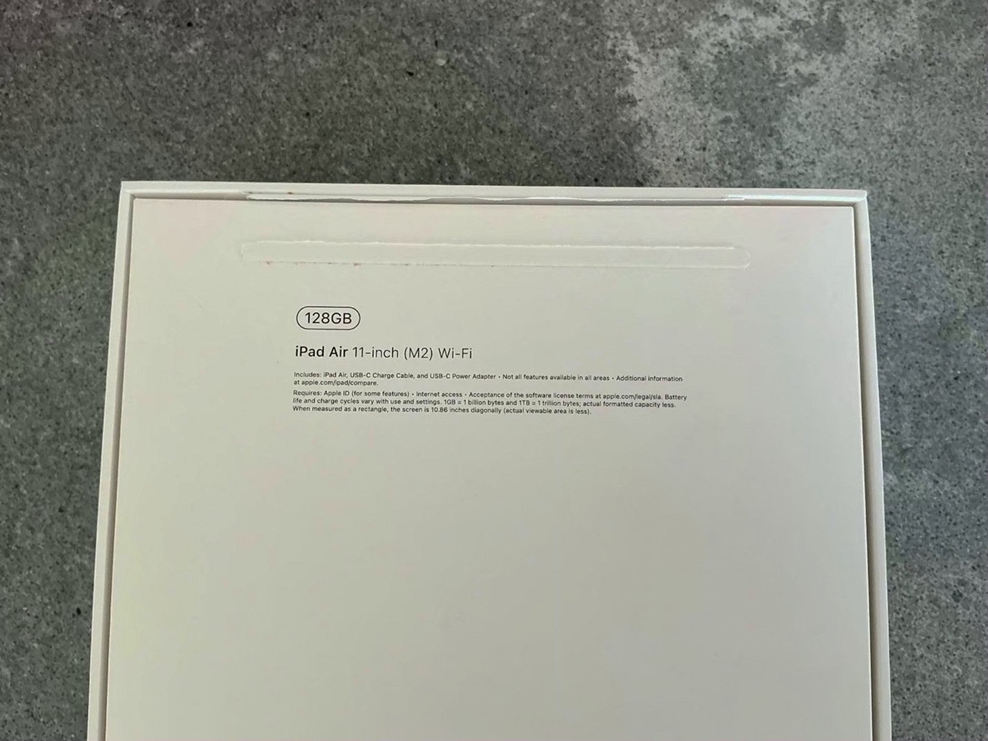 Apple iPad Air 11 inch 128GB Charcoal Unlocked - Used image 4