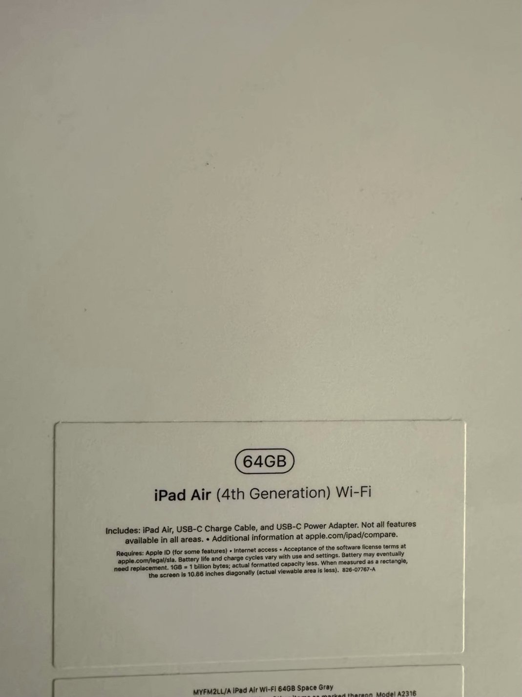 Apple iPad Air 4th Generation 64GB Unlocked - Used image 4