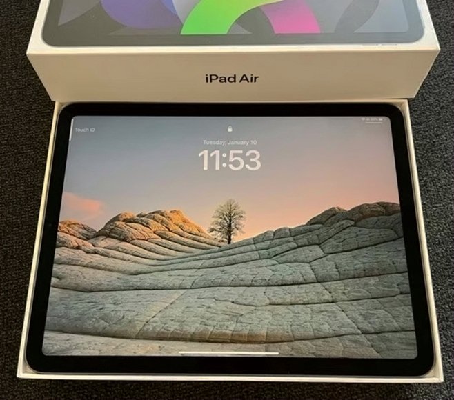 Apple iPad Air 4th Gen 64GB Space Grey Unlocked - Used image 2