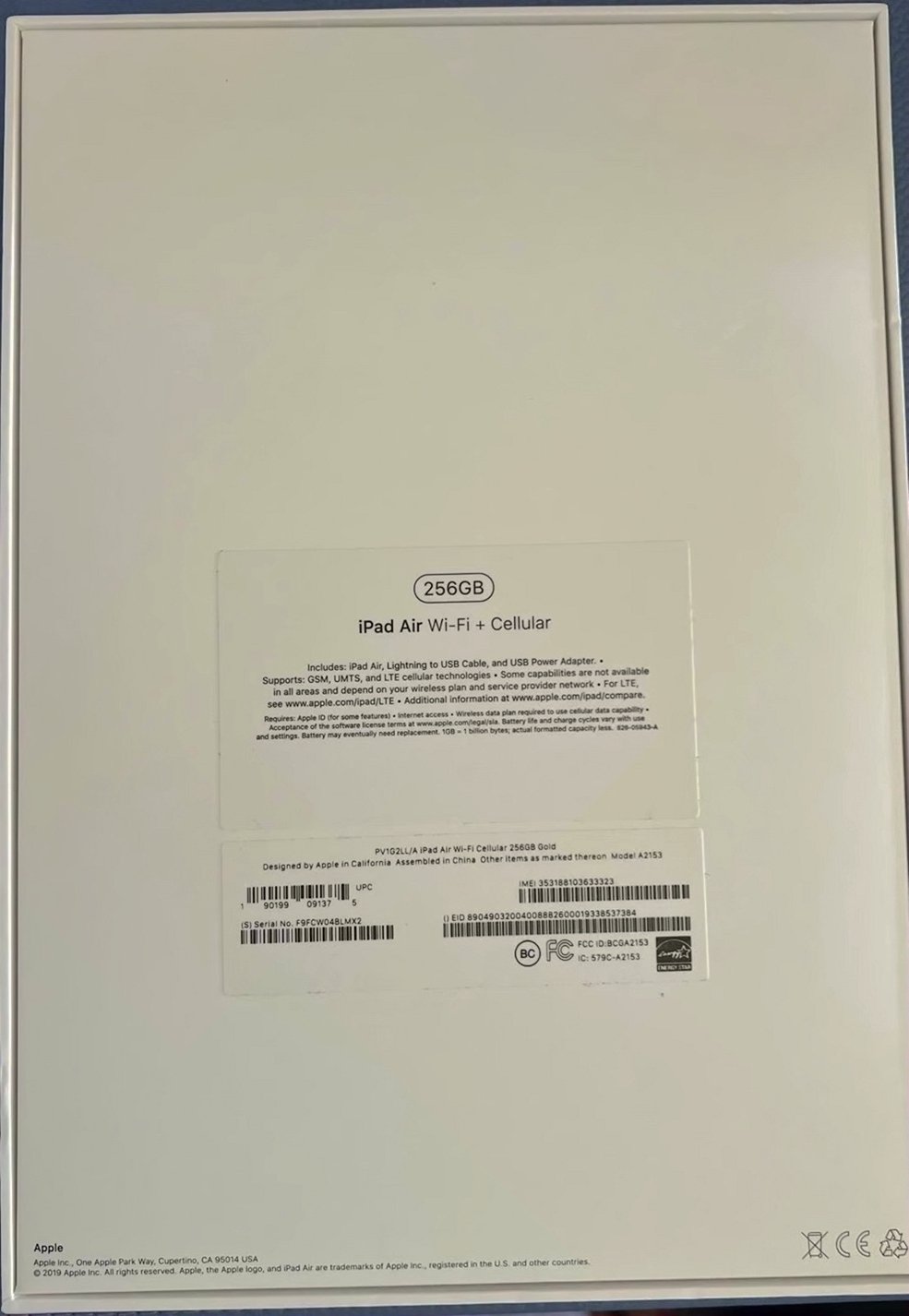 Apple iPad Air 3 256GB Gold Unlocked - Used image 4
