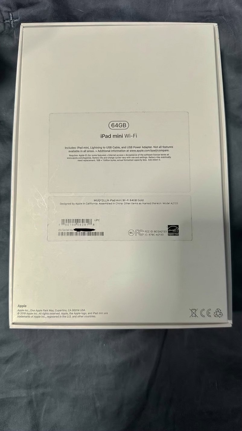 Apple iPad Mini 9A95 64GB Gold Unlocked - Used image 3