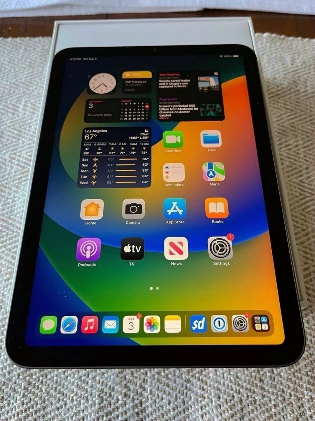 Apple iPad Mini 6th Generation 64GB Space Gray Unlocked - Used