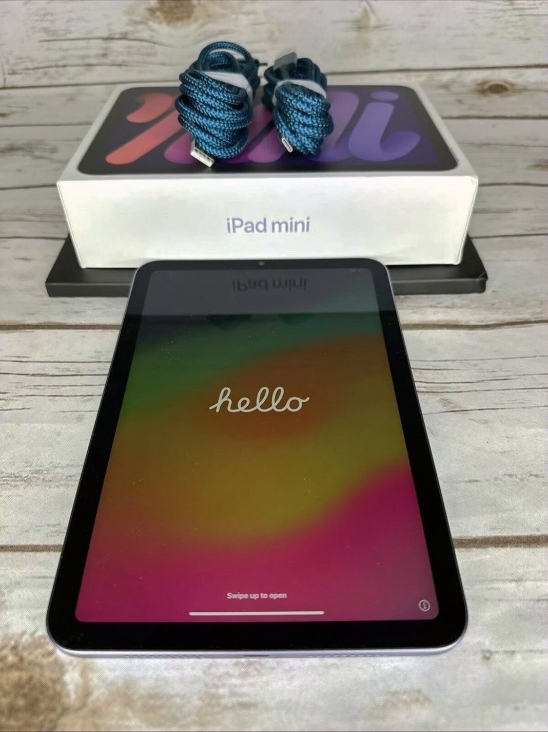 Apple iPad Mini 6th Gen 64GB Purple Wi-Fi Unlocked - Used