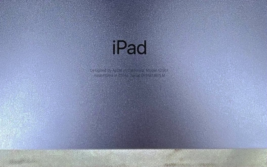 Apple iPad Mini 6th Gen 64GB Purple Wi-Fi Unlocked - Used image 3