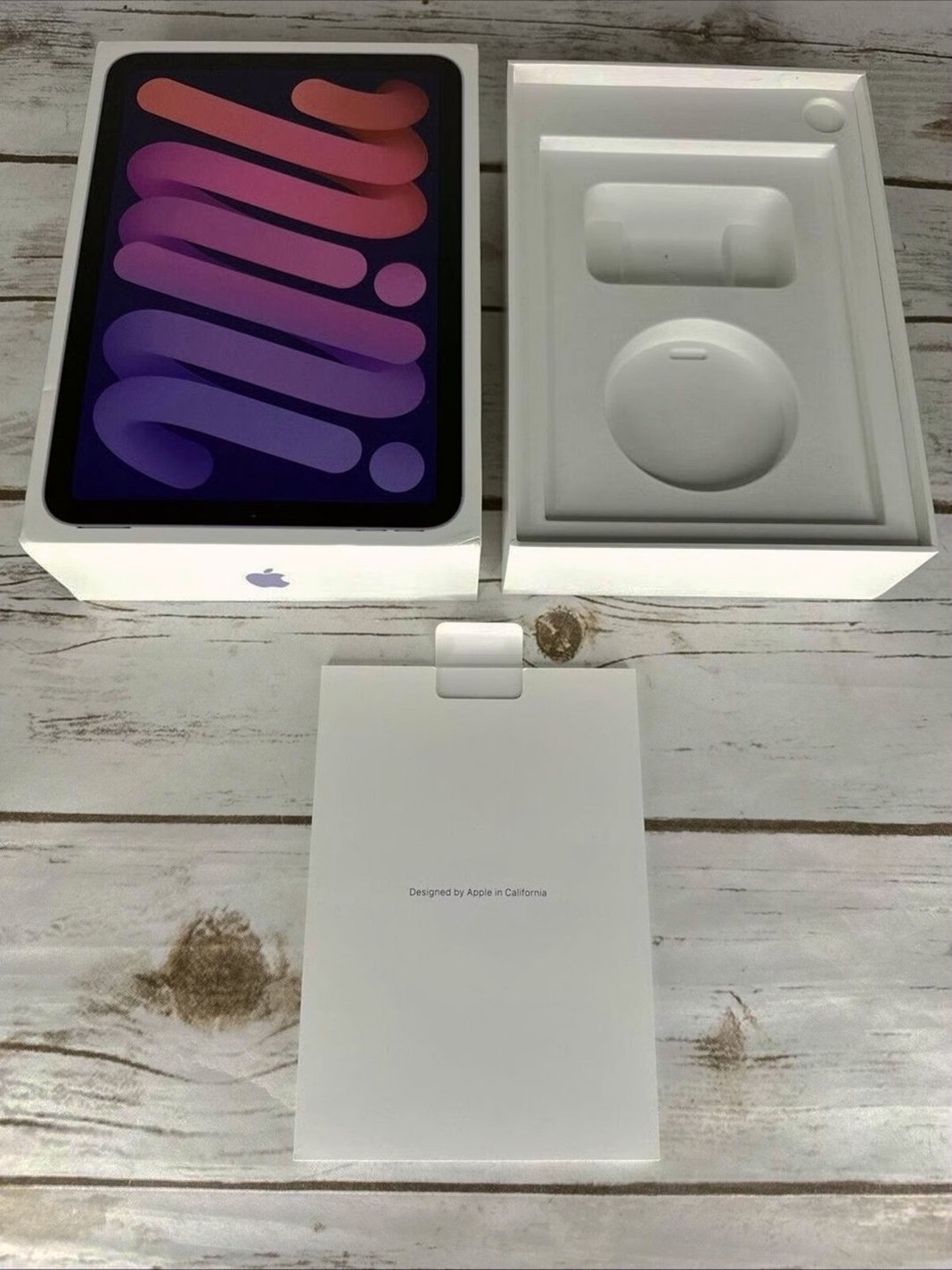 Apple iPad Mini 6th Gen 64GB Purple Wi-Fi Unlocked - Used image 5