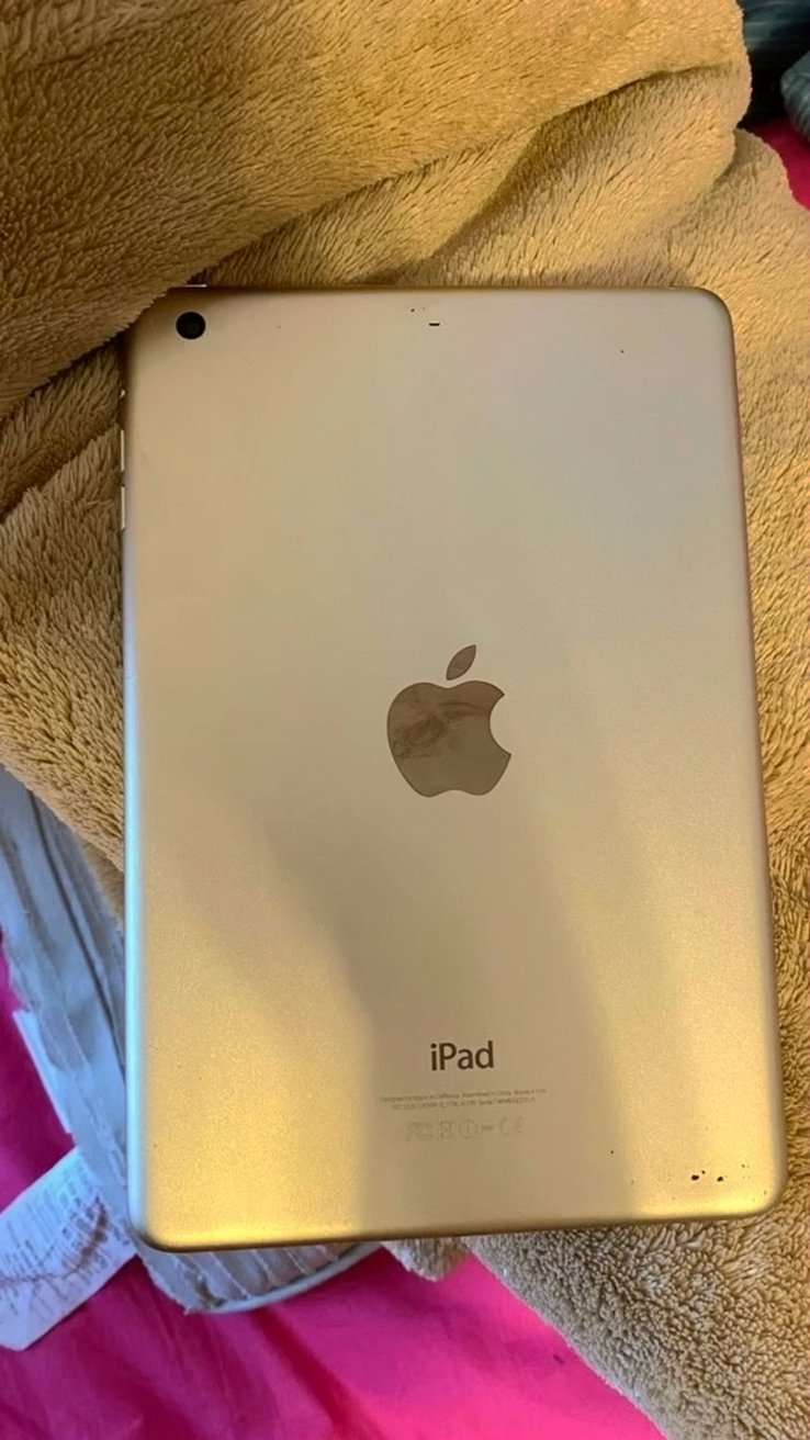 Apple iPad Mini 3rd Generation 64GB Gold Unlocked - Used image 2