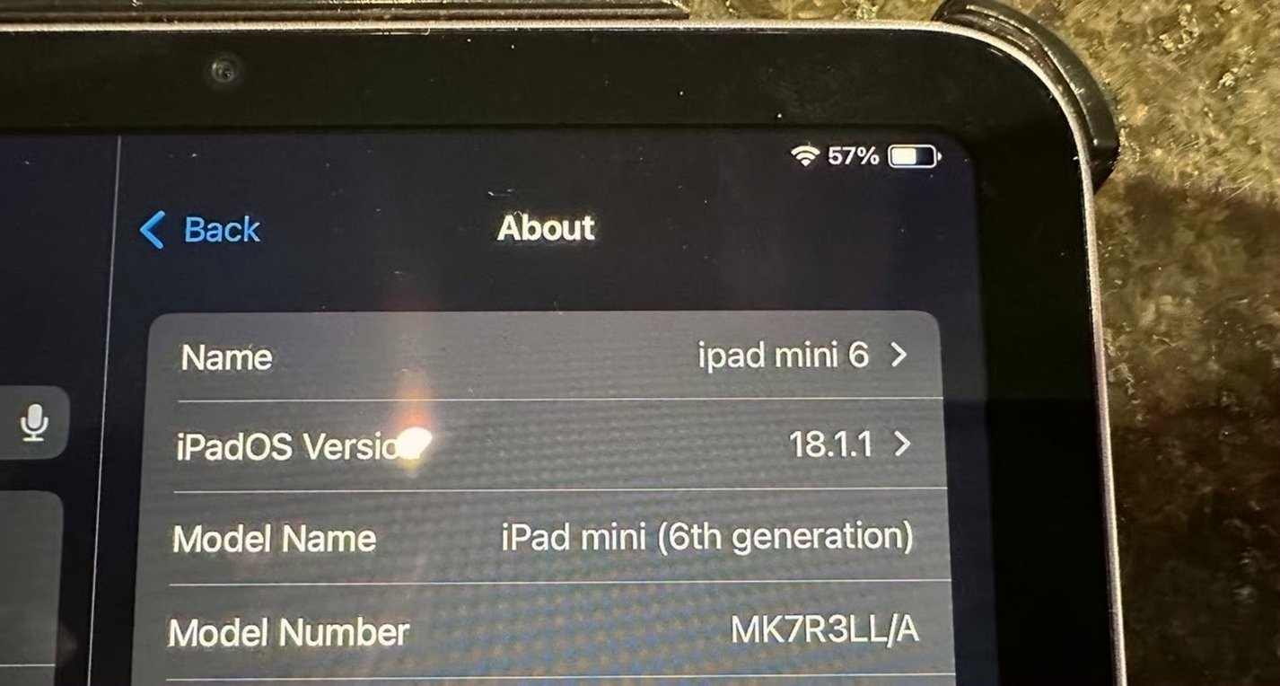 Apple iPad mini 6th Gen 64GB Lavender Unlocked - Used image 5