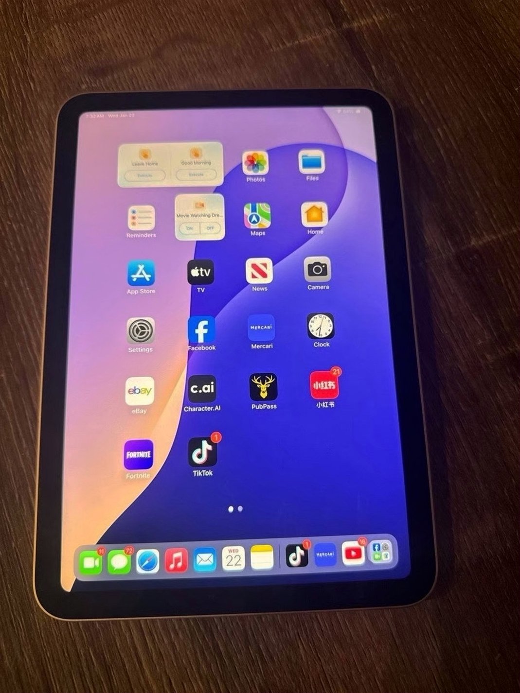 Apple iPad Mini 6 64GB Space Gray Unlocked - Used