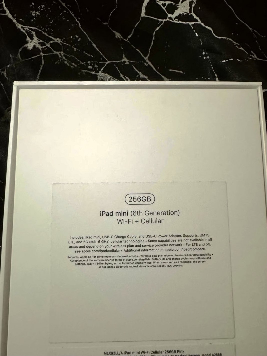 Apple iPad Mini 6th 256GB Pink Unlocked - Used image 3