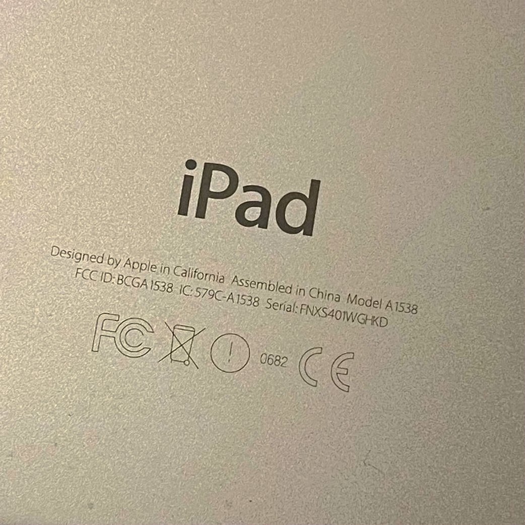 Apple iPad Mini 4 16GB Rose Gold WiFi Unlocked - Used image 2