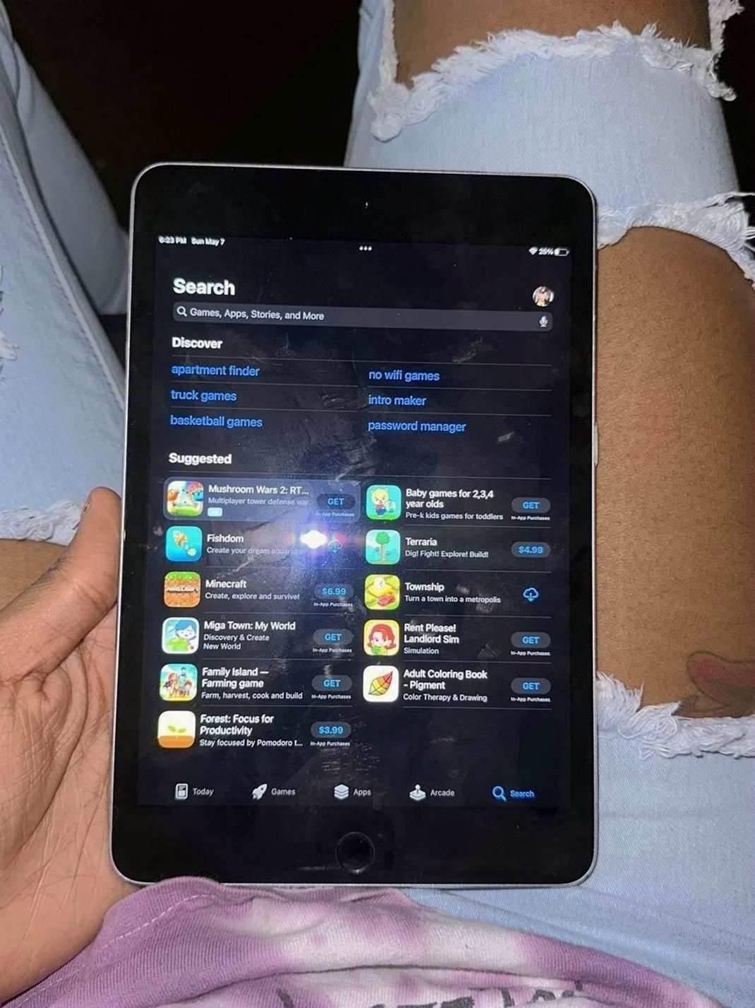 Apple iPad Mini 4 5Z37 64GB Silver Unlocked - Used