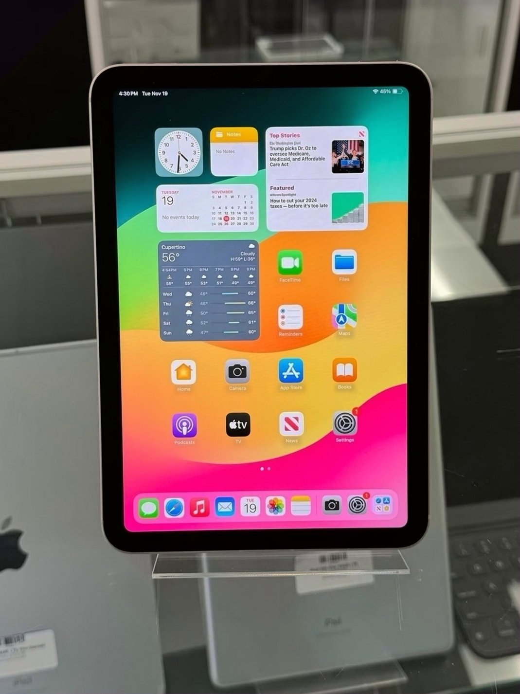 Apple iPad mini 6 256GB Pink Unlocked - Used image 2