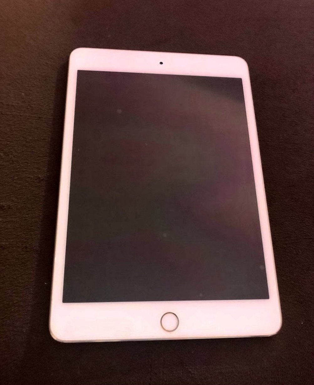 Apple iPad Mini 4 128GB Gold Unlocked - Used image 2