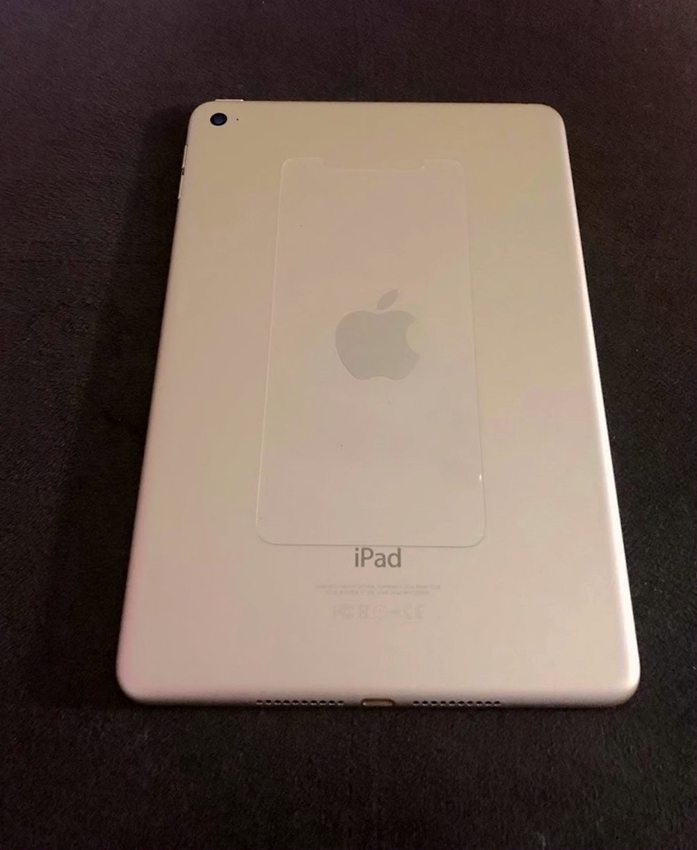 Apple iPad Mini 4 128GB Gold Unlocked - Used image 3