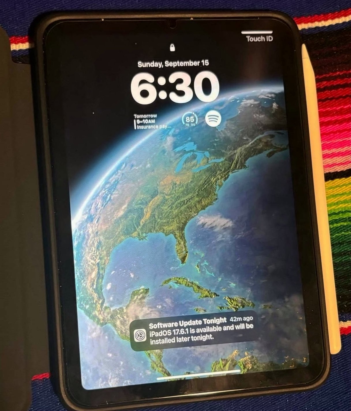 Apple iPad Mini 6th Generation 64GB WiFi Unlocked - Used image 5