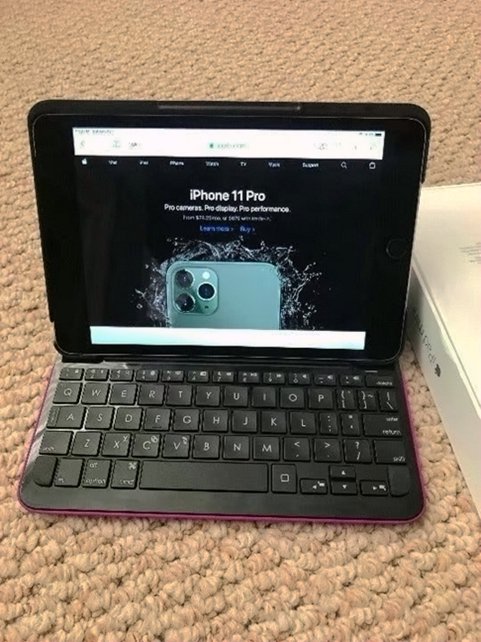 Apple iPad Mini 4 64GB Space Gray Unlocked - Used image 4