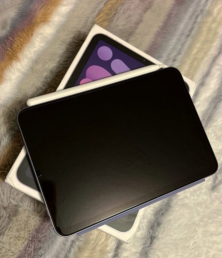 Apple iPad Mini 6 64GB Purple Unlocked - Used image 5