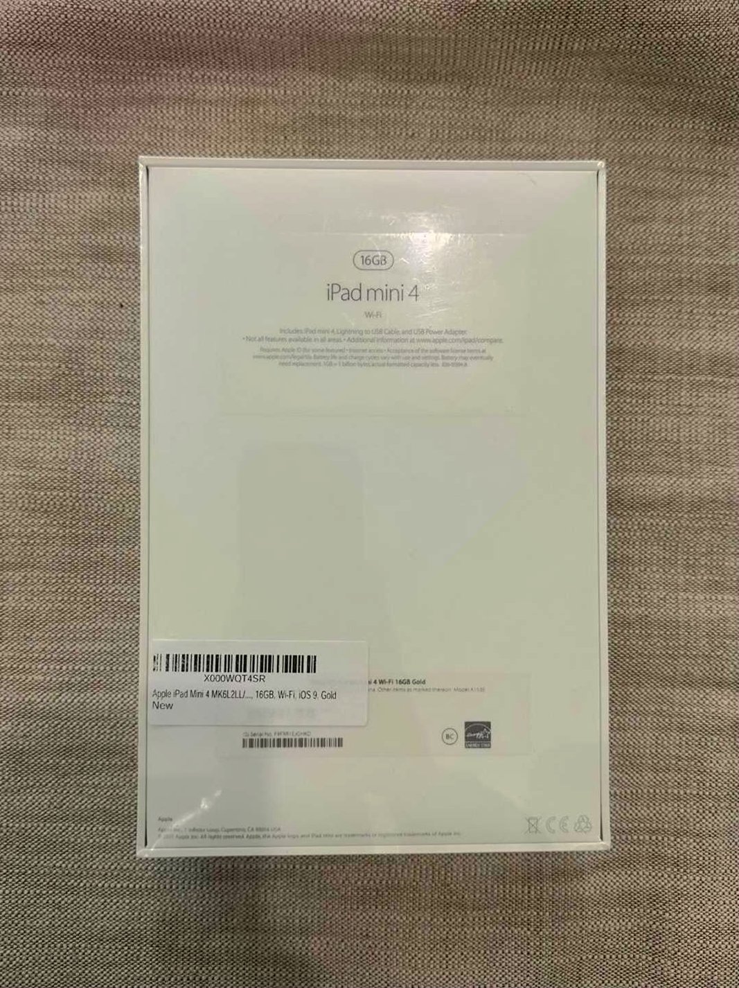Apple iPad Mini 4 16GB Gold Unlocked - Used image 2