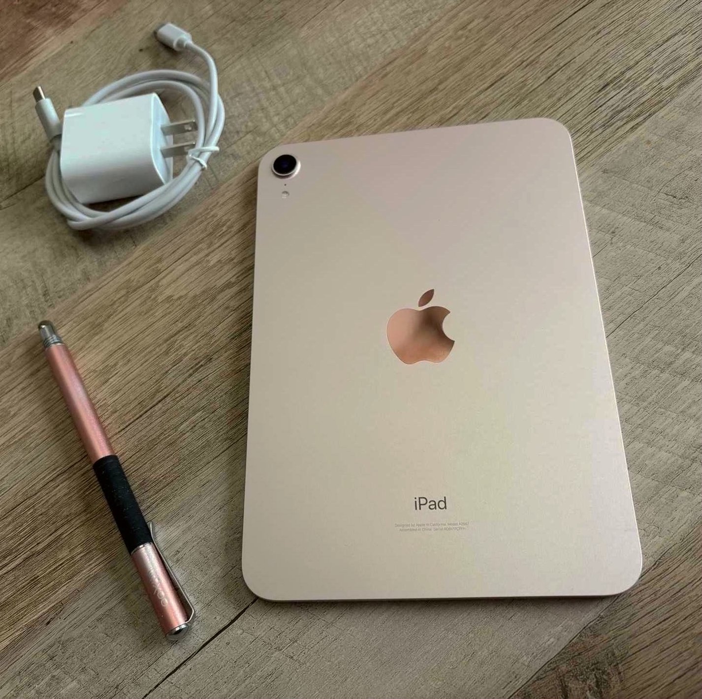 Apple iPad Mini 6 64GB Pink WiFi Unlocked - Used image 2