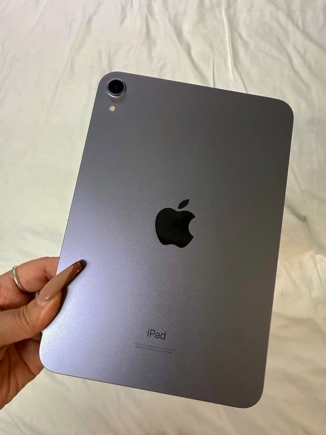Apple iPad Mini 6th Generation 64GB Purple Unlocked - Used image 4
