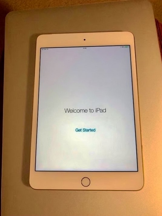 Apple iPad Mini 4 32GB Gold Unlocked Cellular & WiFi - Used