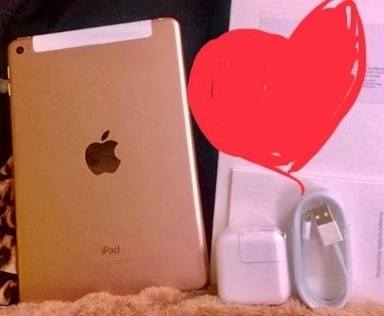 Apple iPad Mini 4 32GB Gold Unlocked Cellular & WiFi - Used image 2