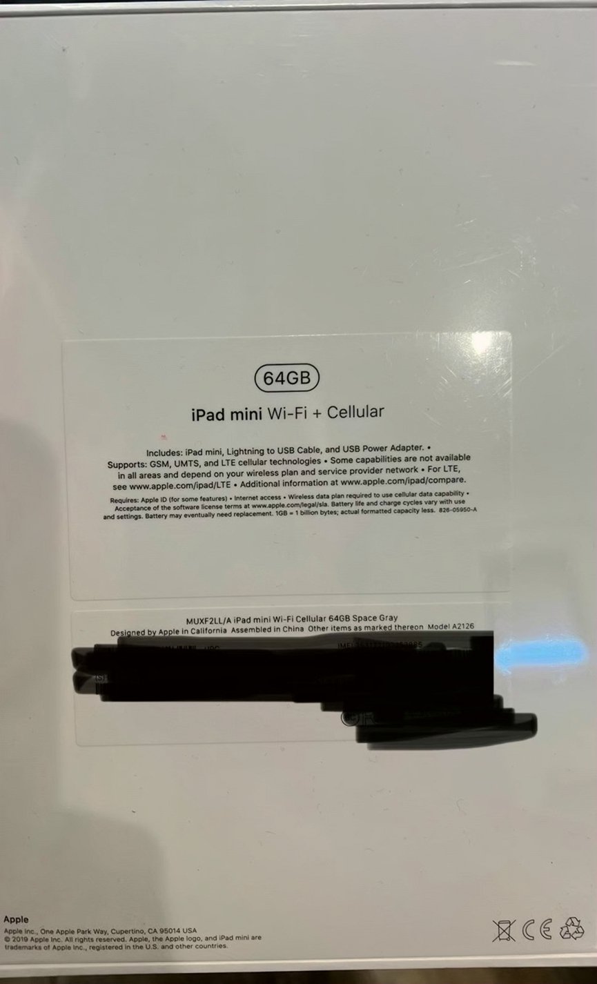 Apple iPad Mini 64GB Space Grey Unlocked - Used image 3