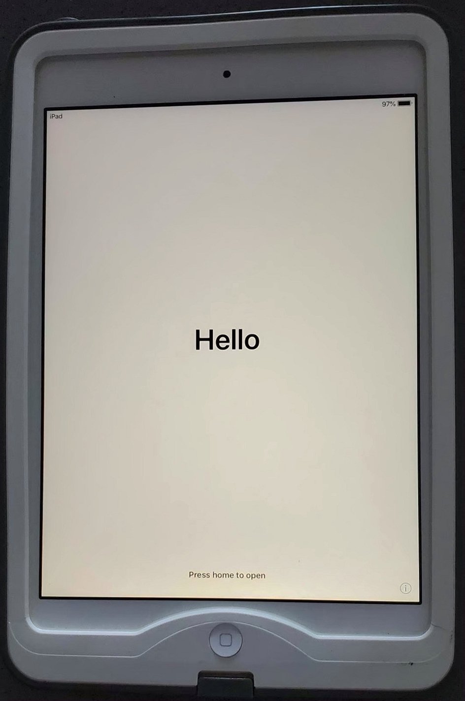 Apple iPad Mini 128GB Silver Unlocked - Used image 2