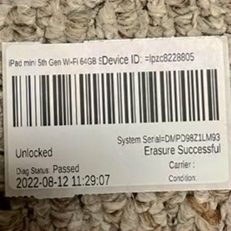 Apple iPad Mini 5th Generation 64GB Retina Display Unlocked - Used image 4