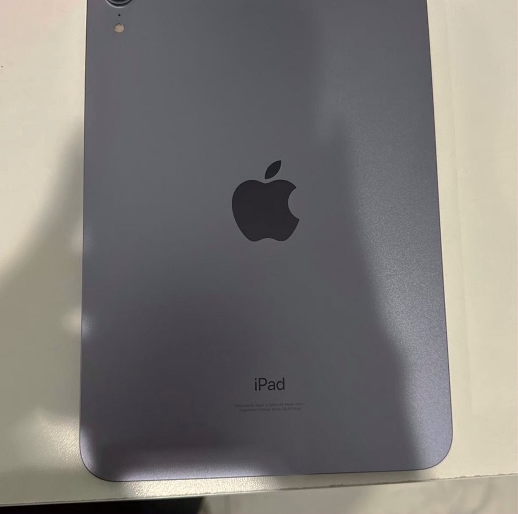 Apple iPad mini 6th Gen 64GB Purple Unlocked - Used image 2
